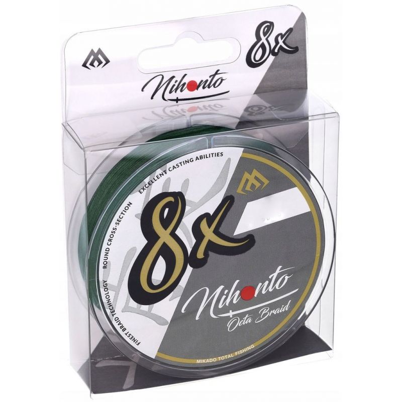 PLECIONKA NIHONTO OCTA BRAID 150m GREEN 0,35mm PLECIONKA NIHONTO OCTA BRAID 150m GREEN 0,35mm