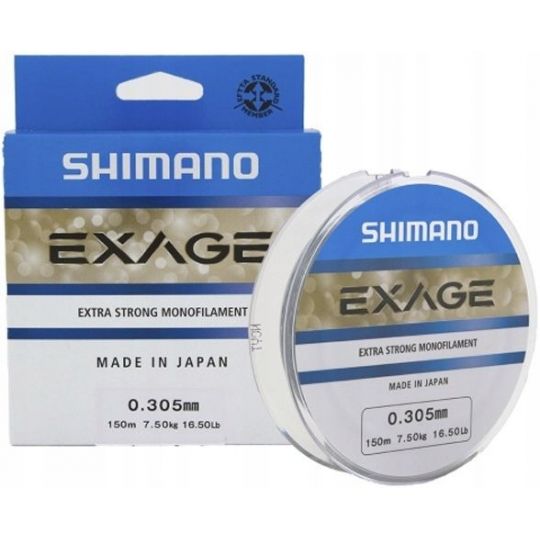 ŻYŁKA SHIMANO EXAGE 0,225mm 150m ŻYŁKA SHIMANO EXAGE 0,225mm 150m