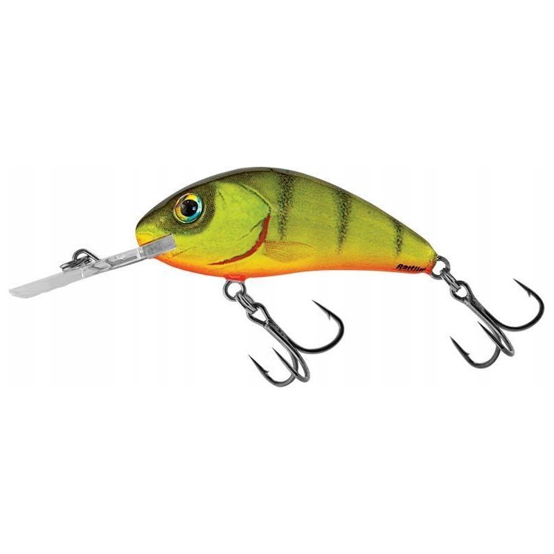 WOBLER SALMO H55 RATTLIN PŁYWAJĄCY 5,5cm HOT PERCH WOBLER SALMO H55 RATTLIN PŁYWAJĄCY 5,5cm HOT PERCH