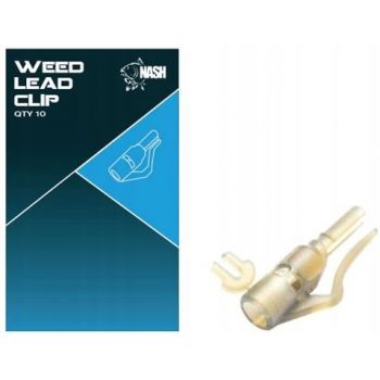 KLIPS BEZPIECZNY NASH WEED LEAD CLIP 10szt