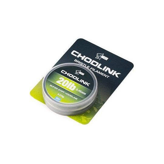 MATERIAŁ PRZYPONOWY NASH CHOD LINK 20lb 0,45mm 20m MATERIAŁ PRZYPONOWY NASH CHOD LINK 20lb 0,45mm 20m