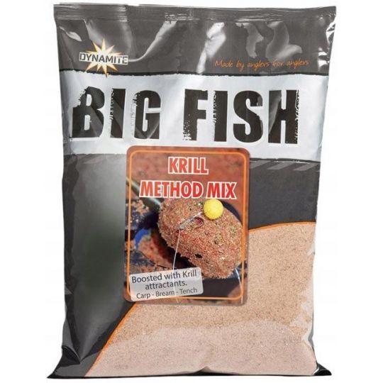 ZANĘTA DYNAMITE BAITS BIG FISH KRILL METHOD 1,8kg ZANĘTA DYNAMITE BAITS BIG FISH KRILL METHOD 1,8kg