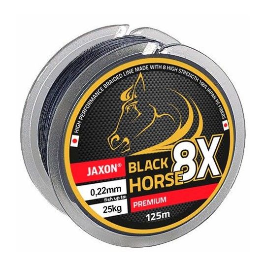 PLECIONKA JAXON BLACK HORSE 8X PREMIUM 0,14mm 125m