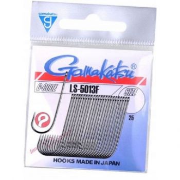 HACZYKI GAMAKATSU LS-5013F HOOKS BLACK  6/0