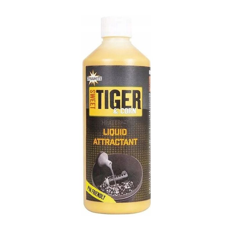 LIQUID DYNAMITE BAITS TIGER & CORN 500ml LIQUID DYNAMITE BAITS TIGER & CORN 500ml