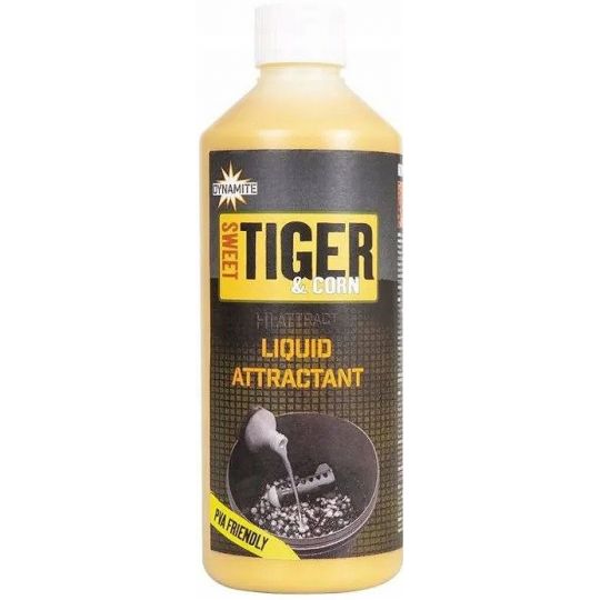 LIQUID DYNAMITE BAITS TIGER & CORN 500ml LIQUID DYNAMITE BAITS TIGER & CORN 500ml
