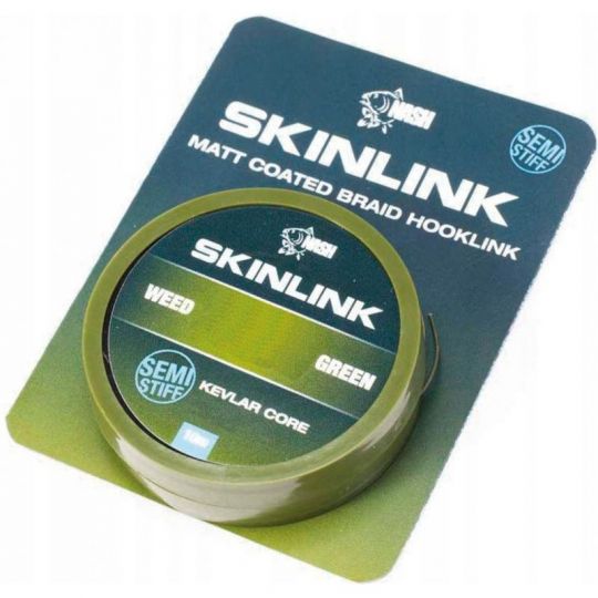 MATERIAŁ PRZYPONOWY NASH SINKLINK WEED 10m 20lb MATERIAŁ PRZYPONOWY NASH SINKLINK WEED 10m 20lb