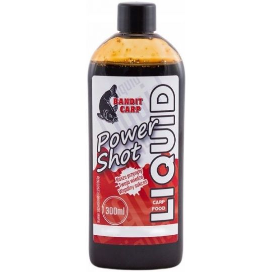 LIQUID BANDIT CARP POWER SHOT 300ml CZOSNEK RYBA LIQUID BANDIT CARP POWER SHOT 300ml CZOSNEK RYBA