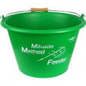 WIADRO MIKADO METHOD FEEDER 17L ZIELONE