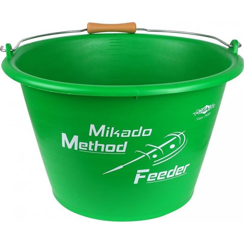 WIADRO MIKADO METHOD FEEDER 17L ZIELONE WIADRO MIKADO METHOD FEEDER 17L ZIELONE