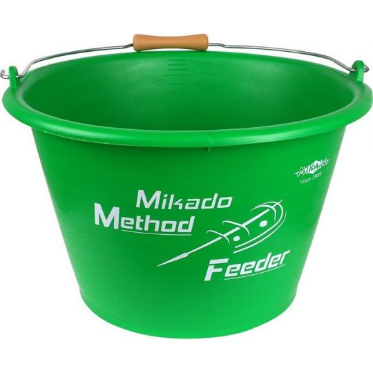 WIADRO MIKADO METHOD FEEDER 17L ZIELONE WIADRO MIKADO METHOD FEEDER 17L ZIELONE