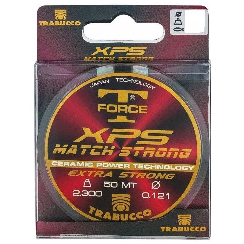 ŻYŁKA TRABUCCO TF XPS MATCH STRONG 50m 0,084mm ŻYŁKA TRABUCCO TF XPS MATCH STRONG 50m 0,084mm