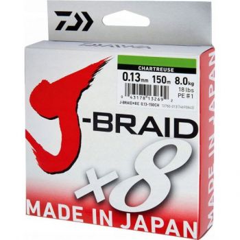 PLECIONKA DAIWA J-BRAID X8 0,28mm 300m CHARTREUSE