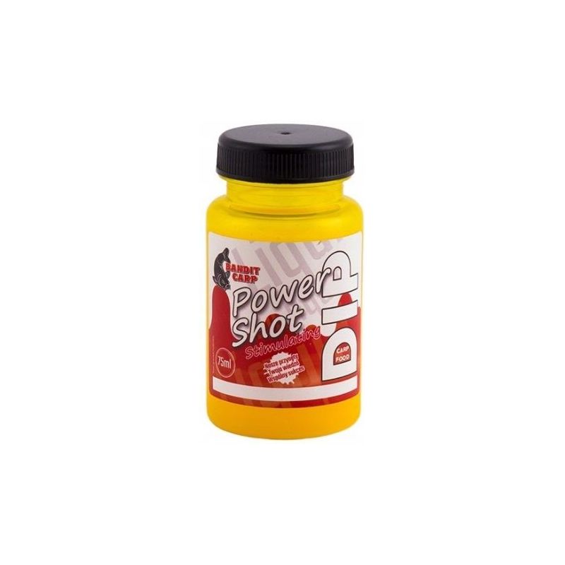 DIP BANDIT CARP POWER SHOT STIM 75ml CITRO SQUID DIP BANDIT CARP POWER SHOT STIM 75ml CITRO SQUID