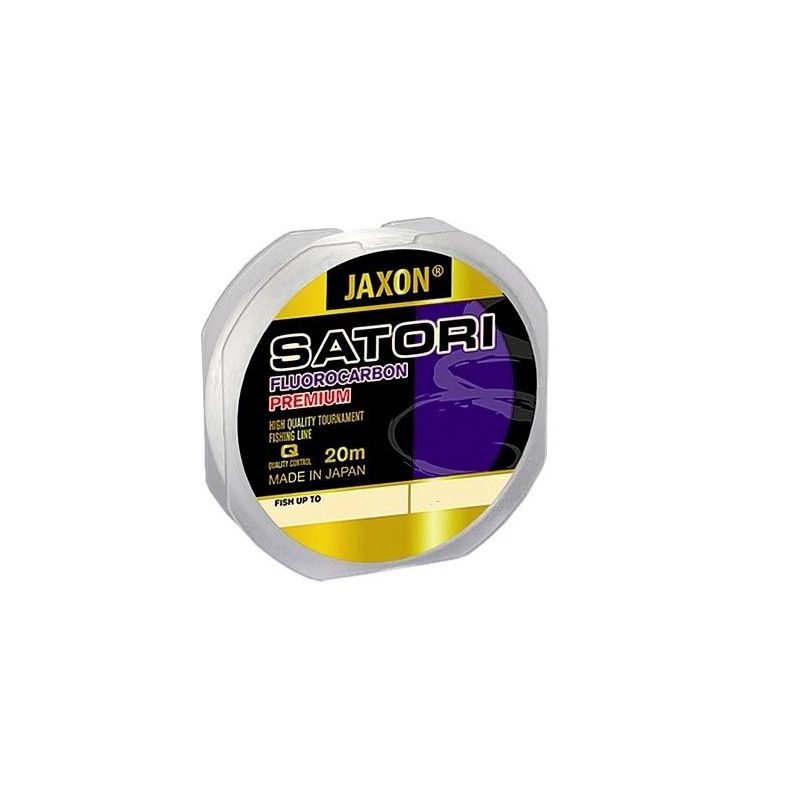 ŻYŁKA JAXON SATORI FLUOROCARBON PREMIUM 20m 0,45mm ŻYŁKA JAXON SATORI FLUOROCARBON PREMIUM 20m 0,45mm