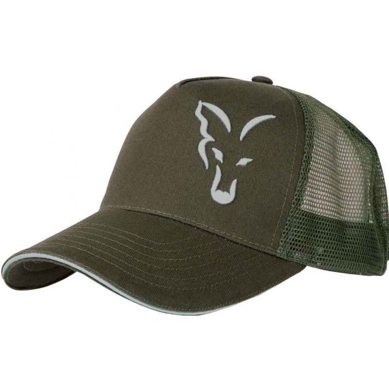 CZAPKA FOX GREEN SILVER TRUCKER CARP Z DASZKIEM CZAPKA FOX GREEN SILVER TRUCKER CARP Z DASZKIEM