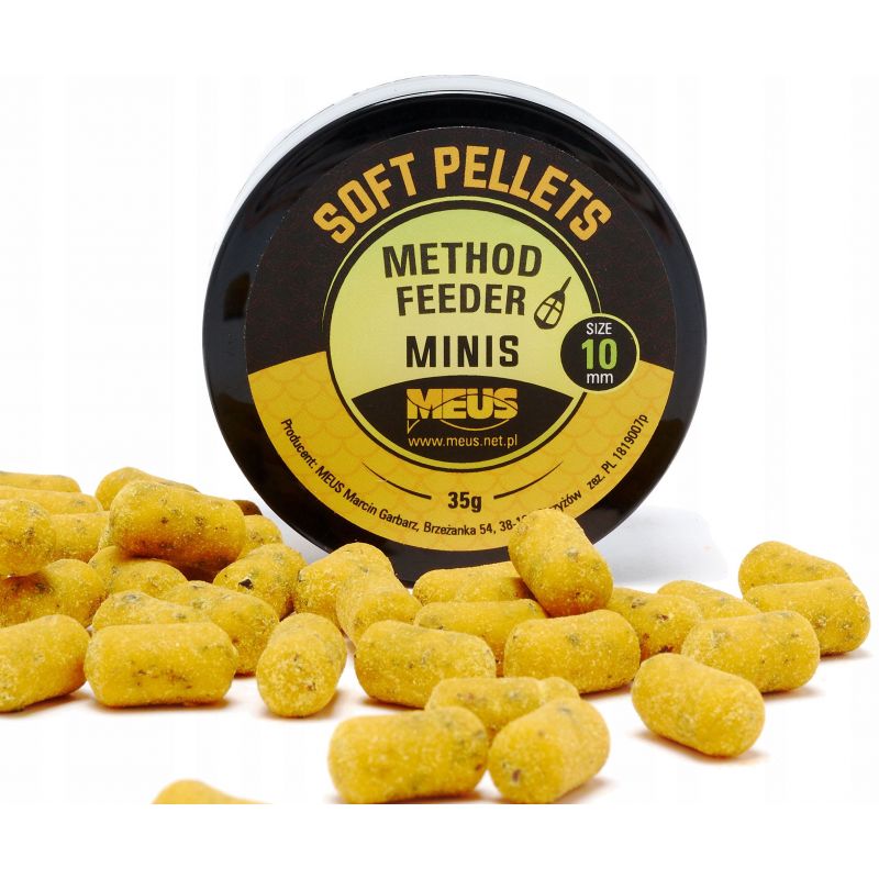 PELLET MEUS SOFT 10mm 35g MINIS BANAN PELLET MEUS SOFT 10mm 35g MINIS BANAN