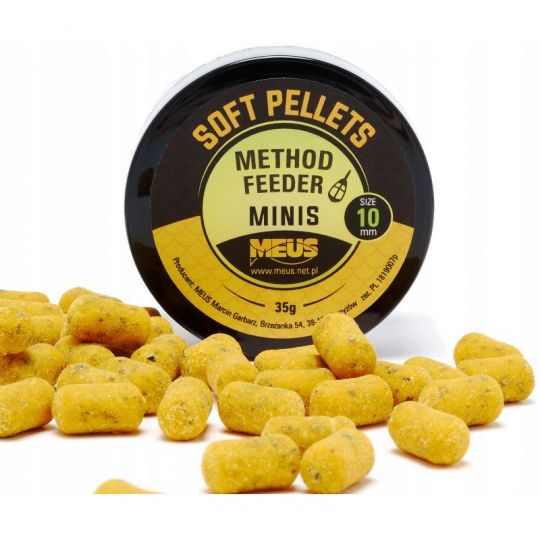 PELLET MEUS SOFT 10mm 35g MINIS BANAN PELLET MEUS SOFT 10mm 35g MINIS BANAN