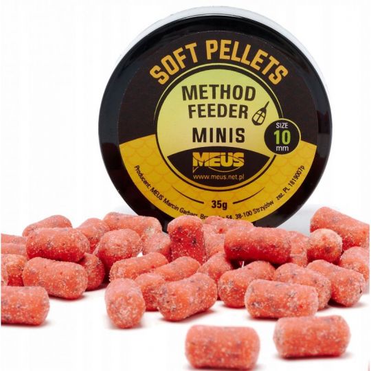 PELLET MEUS SOFT 10mm 35g MINIS BRZOSKIWNIA ANANAS PELLET MEUS SOFT 10mm 35g MINIS BRZOSKIWNIA ANANAS