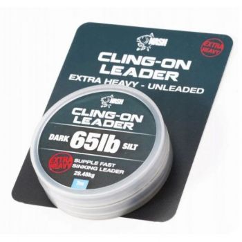 MATERIAŁ PRZYPONOWY NASH CLING-ON LEADER 65lb SILT
