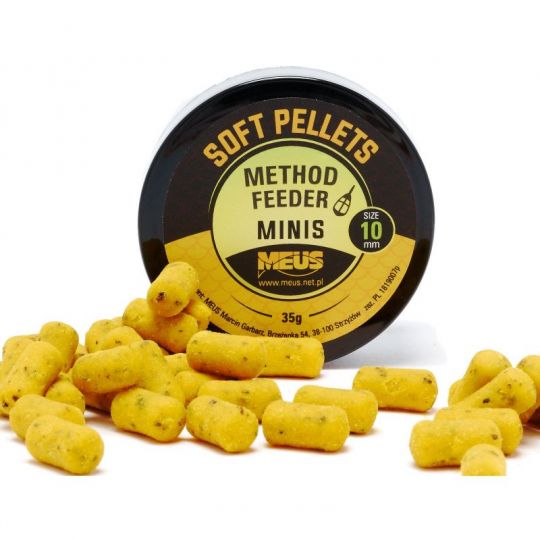 PELLET MEUS SOFT 10mm 35g MINIS ANANAS PELLET MEUS SOFT 10mm 35g MINIS ANANAS