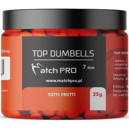 DUMBELLS MATCH PRO TOP TUTTI FRUTTI 7mm 25g DUMBELLS MATCH PRO TOP TUTTI FRUTTI 7mm 25g