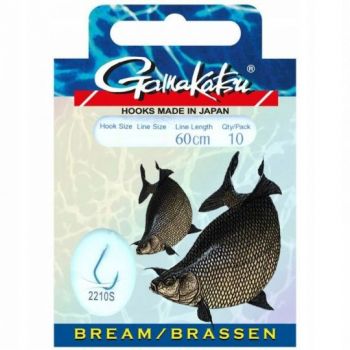 HACZYKI GAMAKATSU BREAM 2210S PRZYPON 0,22mm  4