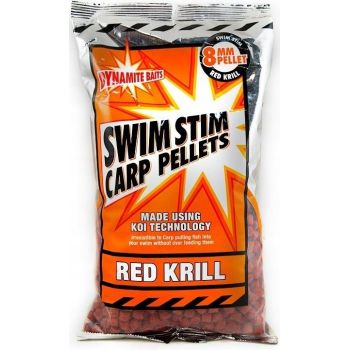 PELLET DYNAMITE BAITS SWIM STIM RED KRILL 8mm 900g