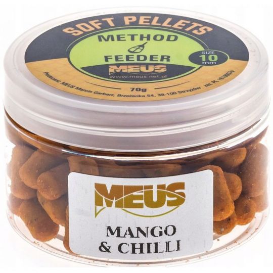 PELLET MEUS SOFT 10mm 70g MANGO CHILLI PELLET MEUS SOFT 10mm 70g MANGO CHILLI