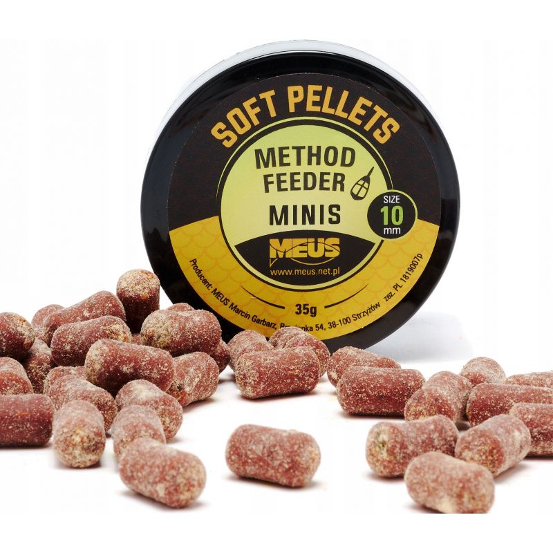 PELLET MEUS SOFT 10mm 35g MINIS PIERNIK PELLET MEUS SOFT 10mm 35g MINIS PIERNIK