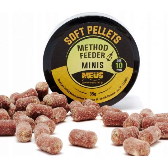 PELLET MEUS SOFT 10mm 35g MINIS PIERNIK PELLET MEUS SOFT 10mm 35g MINIS PIERNIK