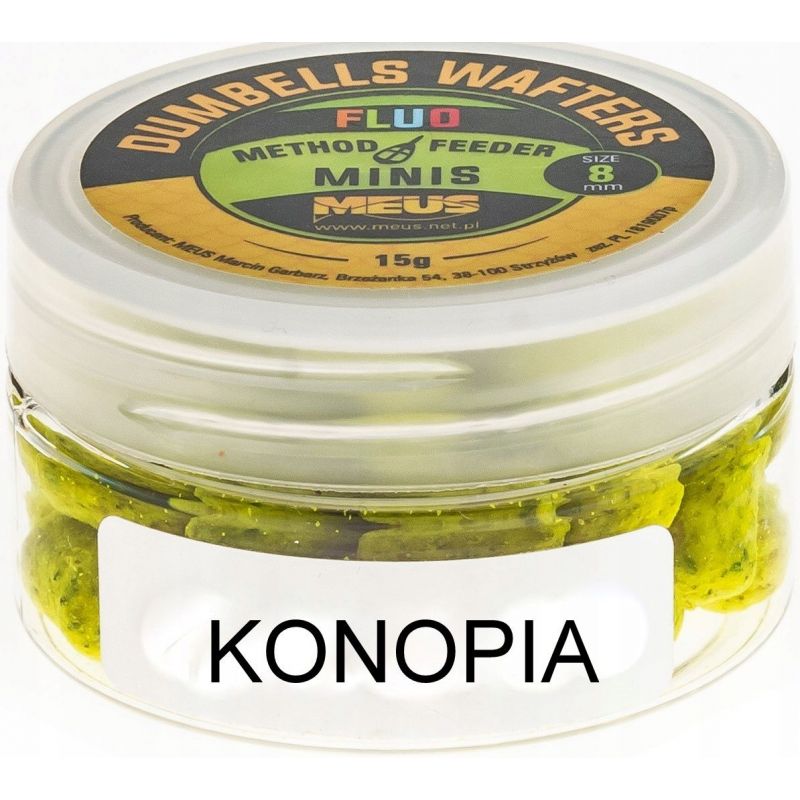 DUMBELLS MEUS WAFTERS FLUO 8mm MINIS KONOPIA DUMBELLS MEUS WAFTERS FLUO 8mm MINIS KONOPIA