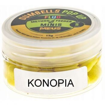 DUMBELLS MEUS FLUO POP UP 8mm MINIS KONOPIA