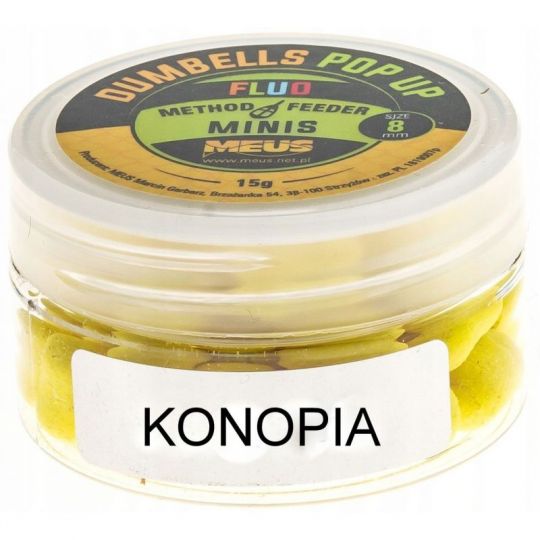 DUMBELLS MEUS FLUO POP UP 8mm MINIS KONOPIA DUMBELLS MEUS FLUO POP UP 8mm MINIS KONOPIA