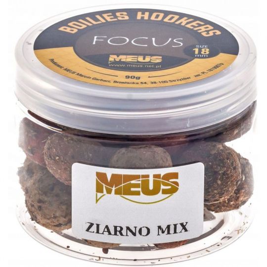 KULKI MEUS HAKOWE FOCUS 90g 18mm ZIARNO MIX KULKI MEUS HAKOWE FOCUS 90g 18mm ZIARNO MIX