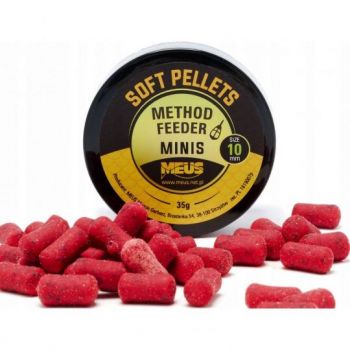 PELLET MEUS SOFT 10mm 35g MINIS MIÓD MALINA