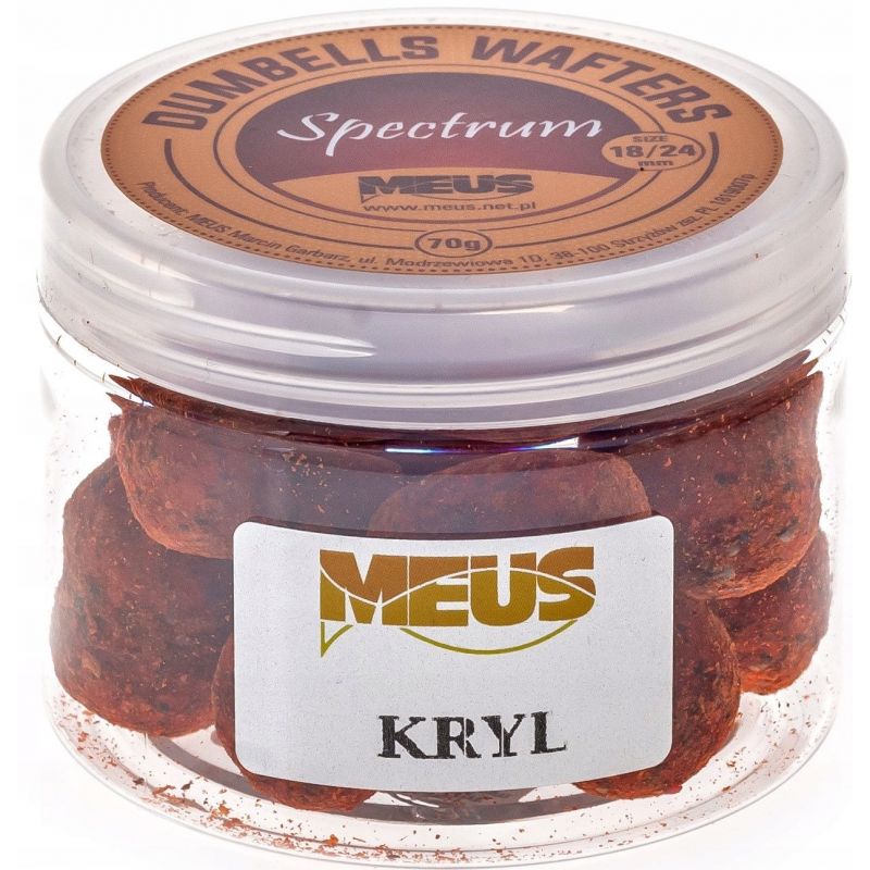 DUMBELLS MEUS WAFTERS SPECTRUM 18/24mm KRYL DUMBELLS MEUS WAFTERS SPECTRUM 18/24mm KRYL