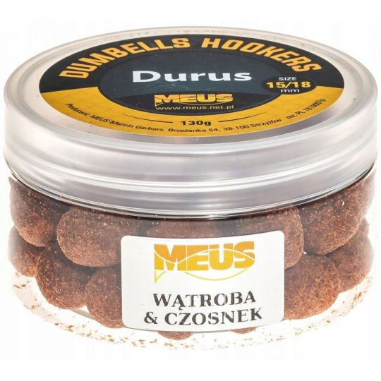 DUMBELLS MEUS HOOKERS DURUS 15/18mm WĄTROBA CZOSNE DUMBELLS MEUS HOOKERS DURUS 15/18mm WĄTROBA CZOSNE