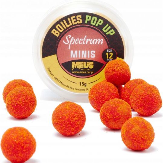 KULKI MEUS SPECTRUM POP UP 12mm MINIS POMARAŃCZA M KULKI MEUS SPECTRUM POP UP 12mm MINIS POMARAŃCZA M