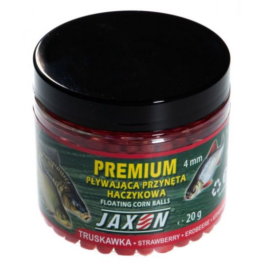 PRZYNĘTA JAXON PŁYWAJĄCA CORN BALLS TRUSKAWKA 4mm PRZYNĘTA JAXON PŁYWAJĄCA CORN BALLS TRUSKAWKA 4mm