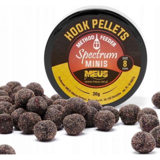 PELLET MEUS HOOK SPECTRUM MINIS 12mm ORZECH TYGRYS PELLET MEUS HOOK SPECTRUM MINIS 12mm ORZECH TYGRYS