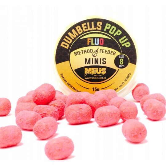 DUMBELLS MEUS FLUO POP UP 8mm MINIS OCHOTKA DUMBELLS MEUS FLUO POP UP 8mm MINIS OCHOTKA