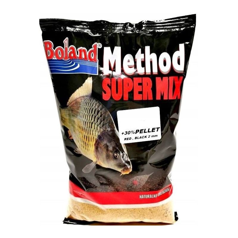 ZANĘTA BOLAND METHOD PELLET MIX 1kg KARP WANILIA ZANĘTA BOLAND METHOD PELLET MIX 1kg KARP WANILIA