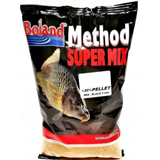 ZANĘTA BOLAND METHOD PELLET MIX 1kg KARP WANILIA ZANĘTA BOLAND METHOD PELLET MIX 1kg KARP WANILIA