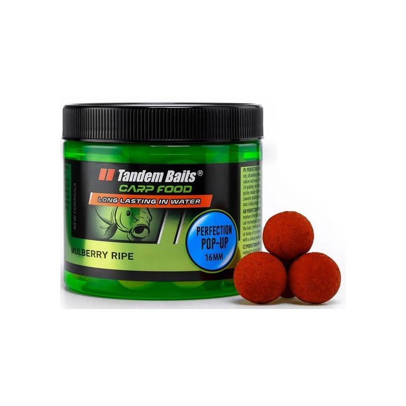 KULKI TANDEM BAITS PERFECTION POP UP 16mm HOMAR RA KULKI TANDEM BAITS PERFECTION POP UP 16mm HOMAR RA