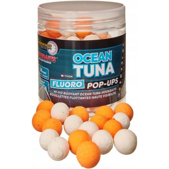KULKI STARBAITS OCEAN TUNA FLUORO POP UP 14mm 80g KULKI STARBAITS OCEAN TUNA FLUORO POP UP 14mm 80g