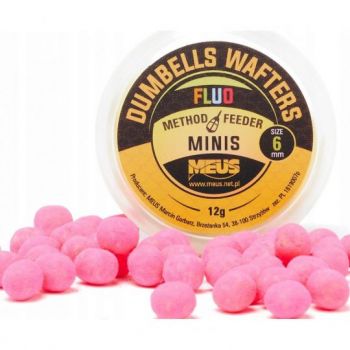 DUMBELLS MEUS WAFTERS FLUO 6mm MINIS MIÓD MALINA
