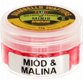 DUMBELLS MEUS WAFTERS FLUO 6mm MINIS MIÓD MALINA