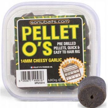 PELET SONUBAITS PELLET O'S CHEESY GARLIC 14mm