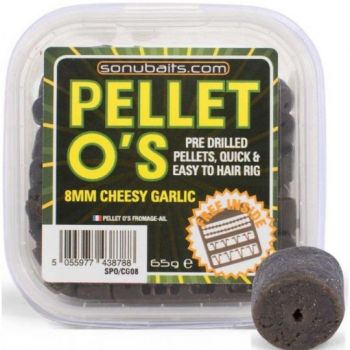 PELET SONUBAITS PELLET O'S CHEESY GARLIC 8mm